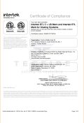 Listing Information - T-Flame Fire-Resistive Glass
