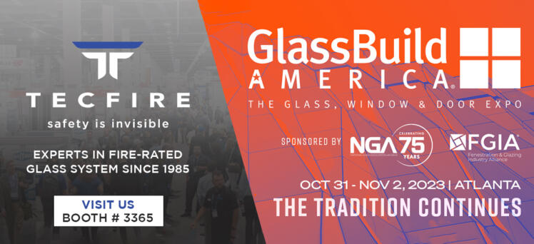 GlassBuild 2023: Tecfire Redefines Fire Safety in Architecture