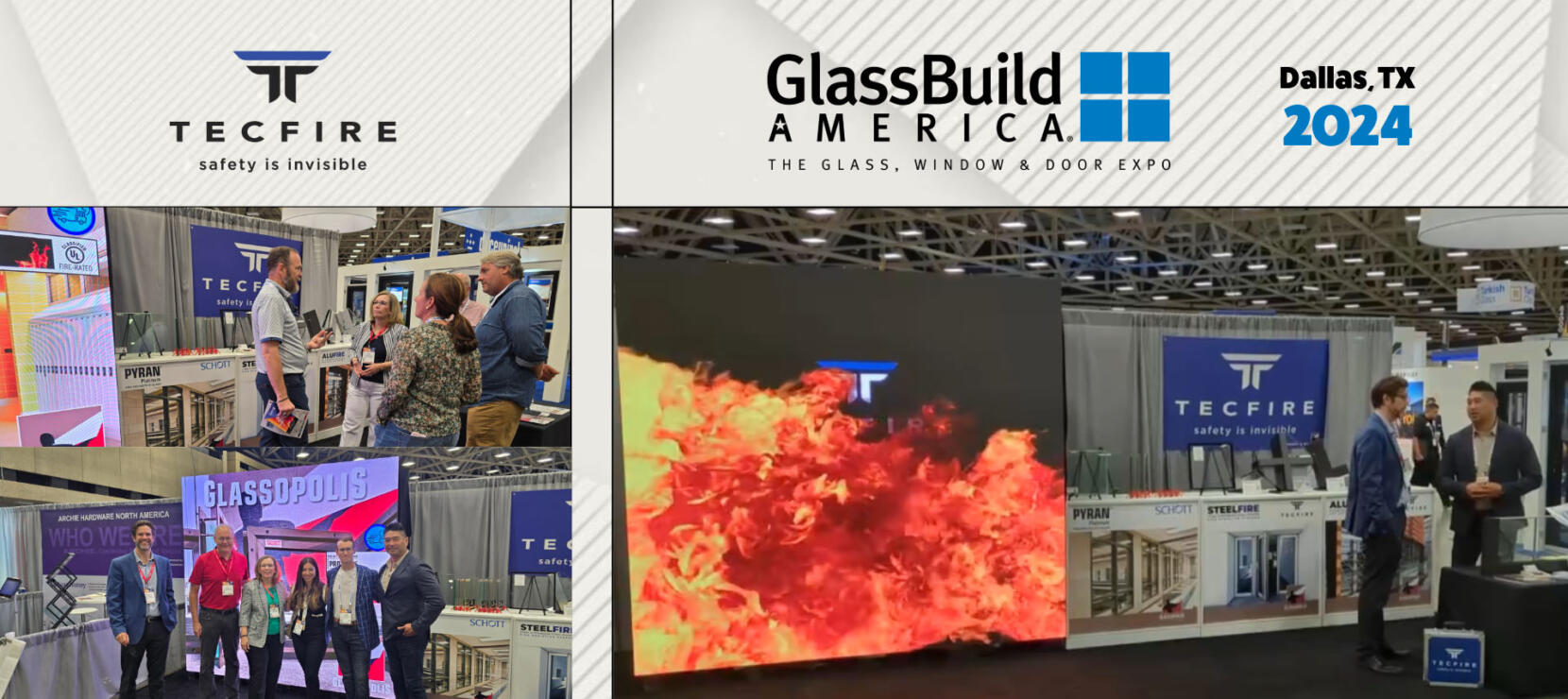 Una mirada a Tecfire en GlassBuild Dallas 2024