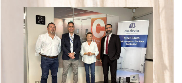 TECFIRE MEA Establishes Strategic Partnership with Andreu for Hollow Metal Fire-Rated Doors