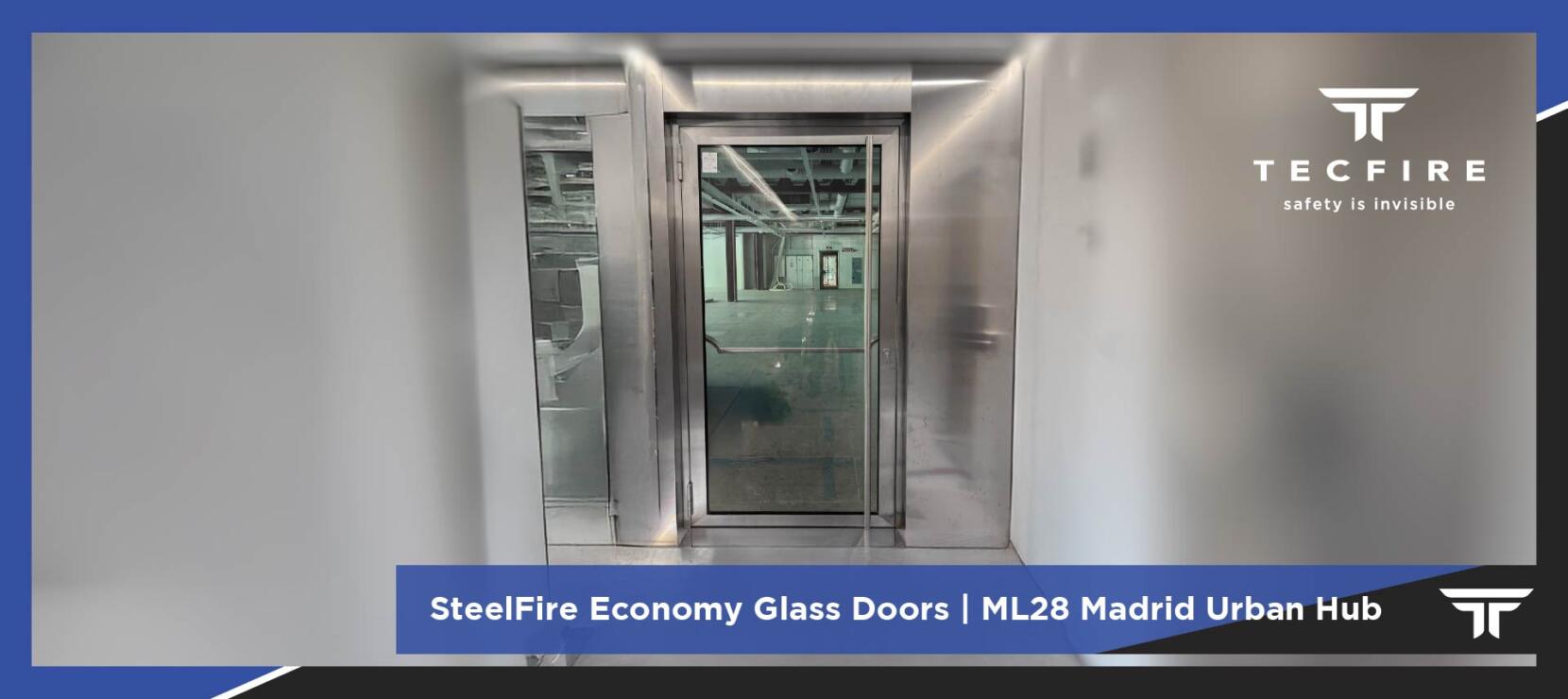 Tecfire Completes ML28 Madrid Urban Hub Project with Advanced Fire-Rated Doors