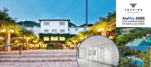 La Seguridad Contra Incendios se une al lujo: Tecfire protege el Hotel Four Seasons Resort Mallorca con el sistema de particiones fijas EI120 de la gama Alufire AS85