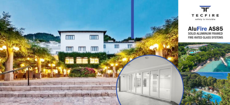 Fire Safety Meets Luxury: Tecfire’s Alufire AS85 EI120 Secures Four Seasons Resort Mallorca