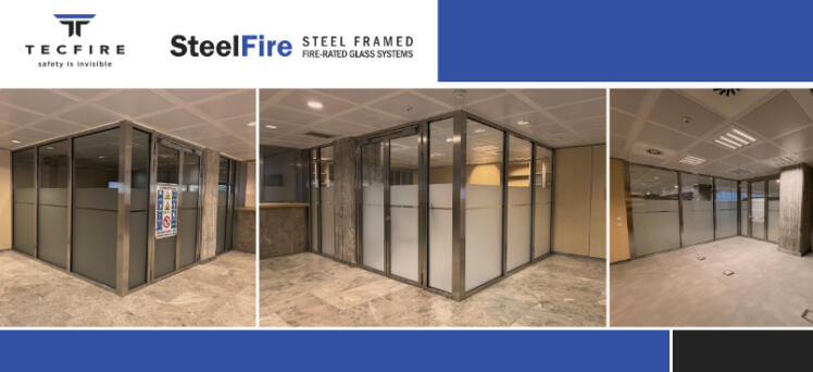 Tecfire’s SteelFire EI60 Installed at Ministry of Industry and Tourism in Madrid