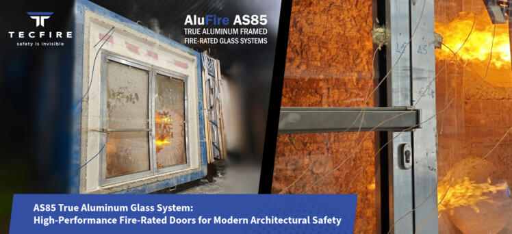 AS85 Aluminum Door System: Engineered for Top Fire Performance and Modern Applications