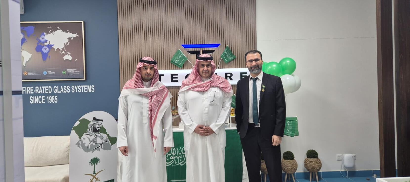 TECFIRE MEA Celebrates the 95th Saudi National Day in MEA Head Office in Riyadh