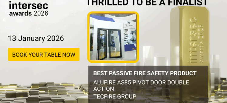 TECFIRE Group Named Finalist at the Intersec Awards 2026 for Best Passive Fire Safety Product