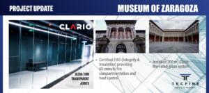 Museo de Zaragoza Renovation Completed with Clario EI60 Fire-Rated Glazing System